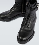 Givenchy - Terra leather ankle boots
