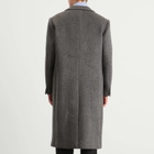 Carter Young Men's Hewitt Wool Coat in Silver Grey