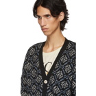 Gucci Black GG Snowflake Cardigan