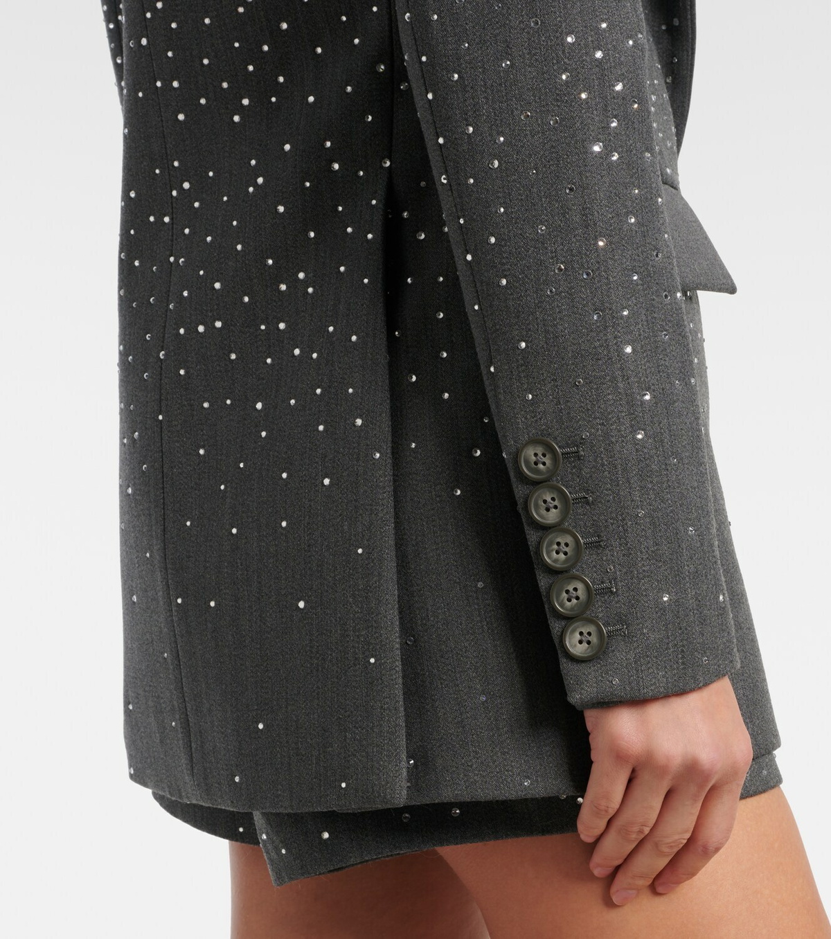 Alex Perry Crystal-embellished blazer