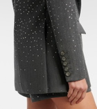 Alex Perry Crystal-embellished blazer