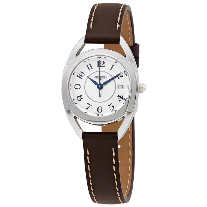 Photo: Longines Equestrian Quartz White Dial Ladies Watch L6.136.4.73.2