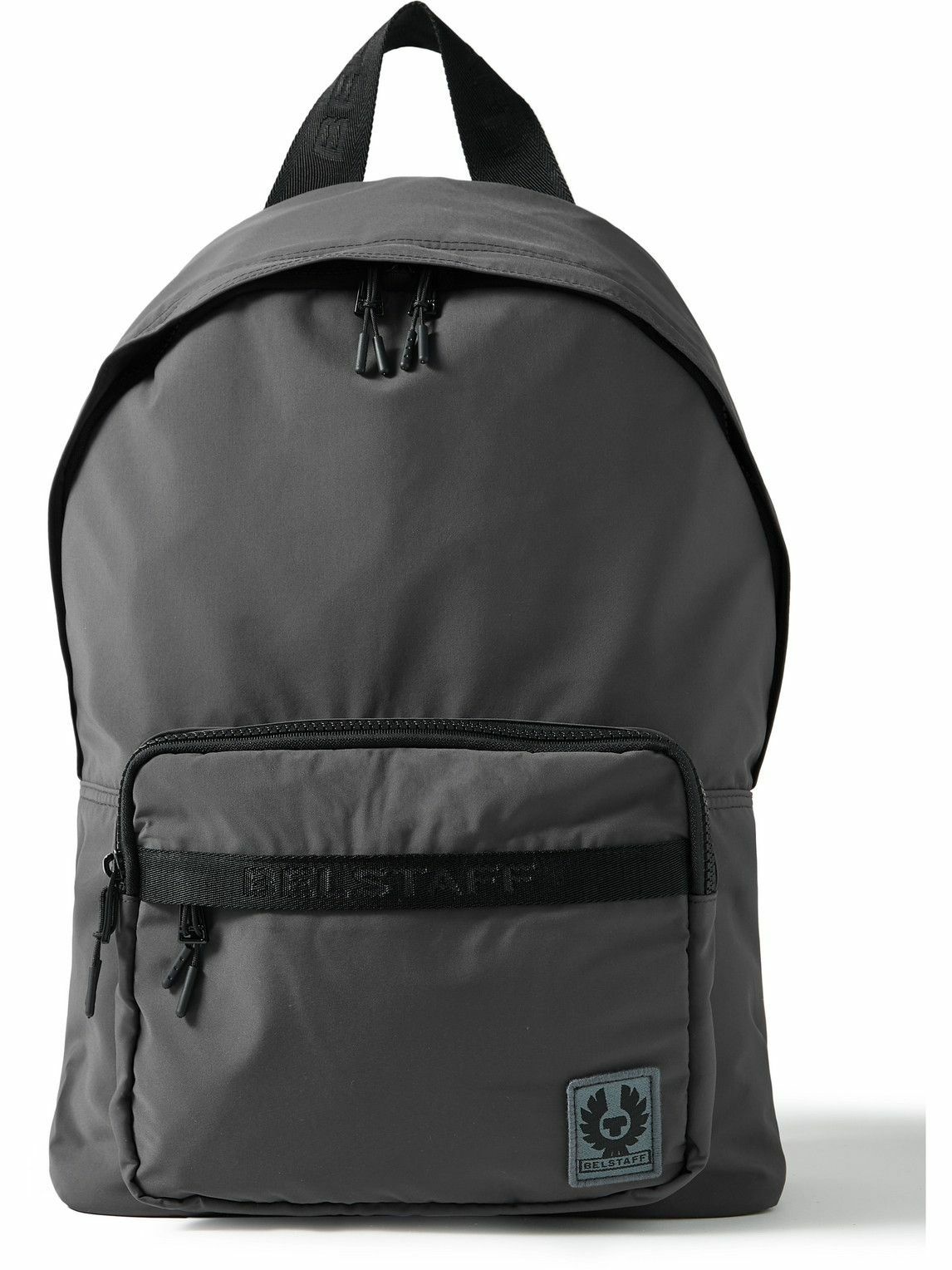 Photo: Belstaff - Logo-Appliquéd Ripple Shell Backpack