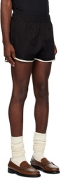 HAULIER Black Monaco Shorts