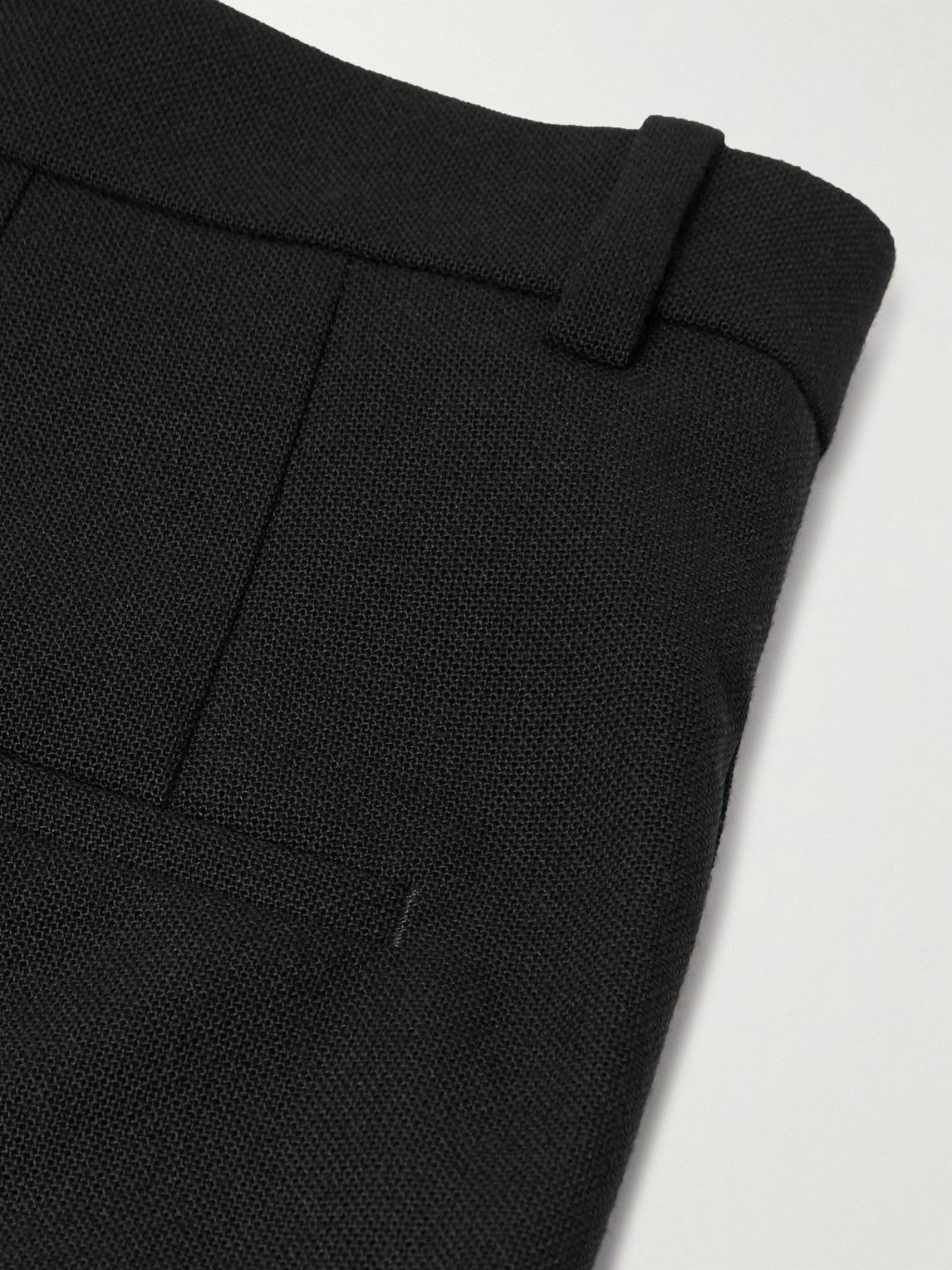 Jil Sander - Straight-Leg Grain de Poudre Wool Trousers - Black