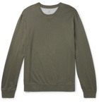 Brunello Cucinelli - Cotton-Jersey Sweatshirt - Men - Green