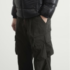 NANGA Men's Hinoc Ripstop Field Cargo Trousers in Black