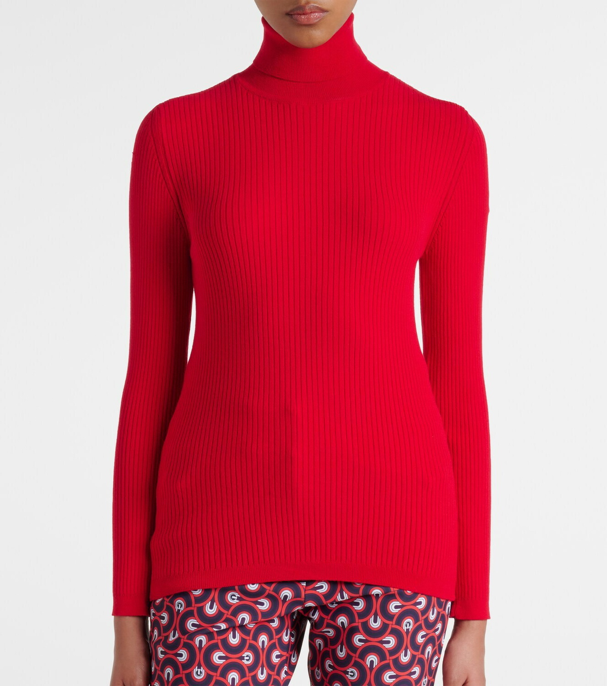 Fusalp Ancelle ribbed-knit turtleneck sweater