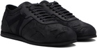 Ann Demeulemeester Black Milton Low-Top Boxing Sneakers