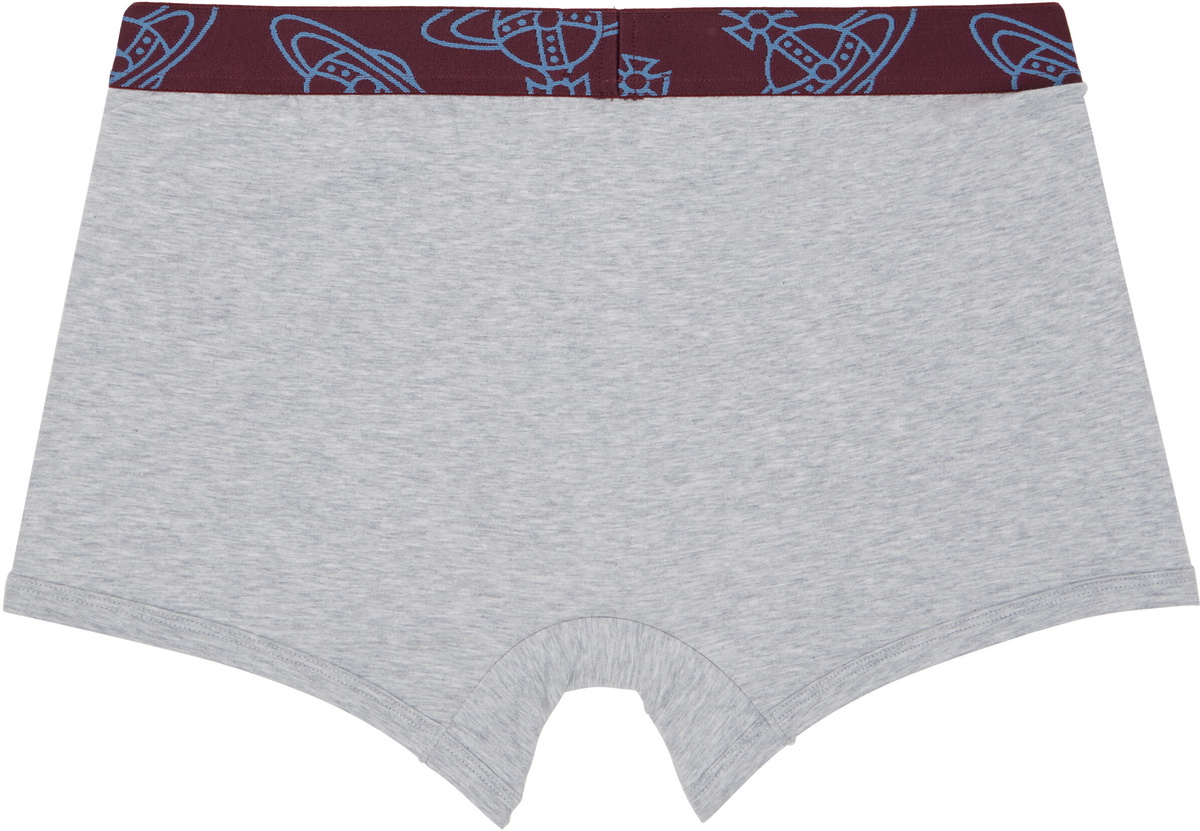 Vivienne Westwood Two-Pack Gray Cotton Boxer Briefs