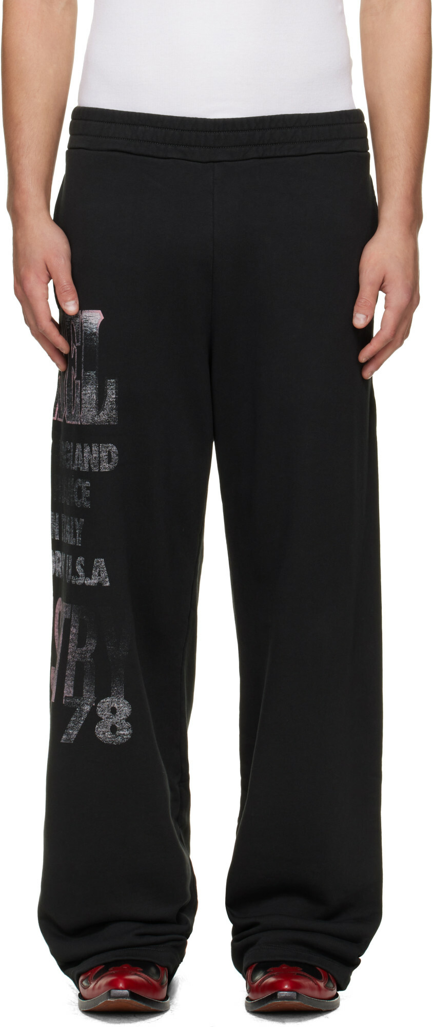 Diesel Black P-Ill Sweatpants