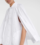 Noir Kei Ninomiya Cotton poplin shirt dress
