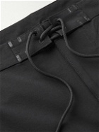 HAYDENSHAPES - Full Rotation Straight-Leg Long-Length Printed Swim Shorts - Black