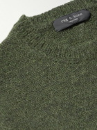 Rag & Bone - Intarsia Alpaca-Blend Sweater - Green