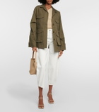 Toteme One-shoulder jersey top