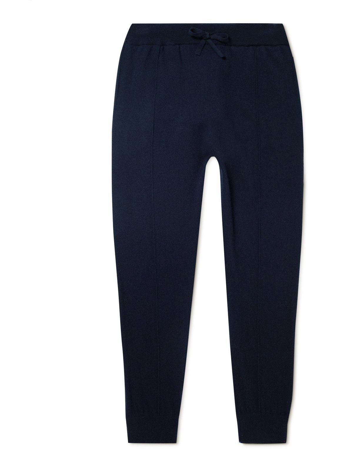 MR P. Tapered Pintucked Wool and Cashmere-Blend Sweatpants for Men