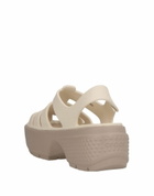 Crocs Womens Sandals Cream