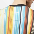 Missoni Men's Vertical Zig Zag Striped T-Shirt in Multi