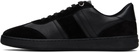 Ferragamo Black Low Top Signature Sneakers