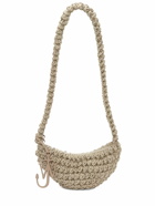 JW ANDERSON - Popcorn Sling Crochet Shoulder Bag