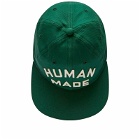 Human Made Men's Font Cap in Green