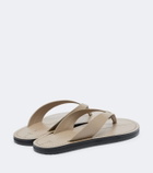 A.Emery Flora leather thong sandals