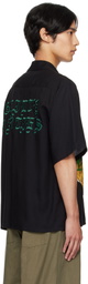 WACKO MARIA Black Tim Lehi Shirt