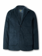 Portuguese Flannel - Cotton-Corduroy Blazer - Blue