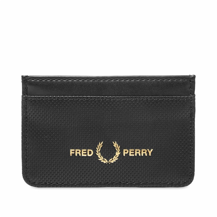 Photo: Fred Perry Pique Textured Pu Card Holder