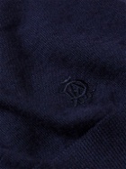 Dunhill - Cashmere Half-Zip Sweater - Blue