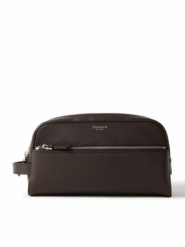 Photo: Serapian - Full-Grain Leather Wash Bag