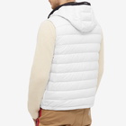 Moncler Men's Ragot Hooded Gilet in White