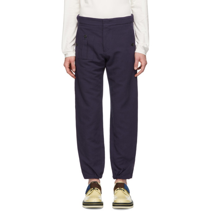 Photo: Paul Smith Purple Tapered Trousers
