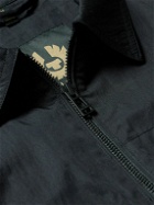 Belstaff - Runner Logo-Appliquéd Cotton-Blend Gabardine Overshirt - Black
