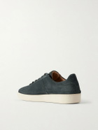 Mulo - Suede Sneakers - Blue