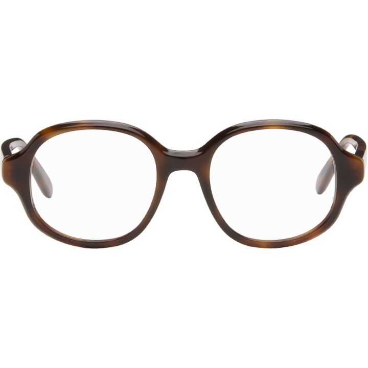 Photo: LOEWE Brown Slim Glasses