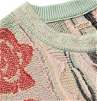 KAPITAL - Cotton-Jacquard Sweater - Pink