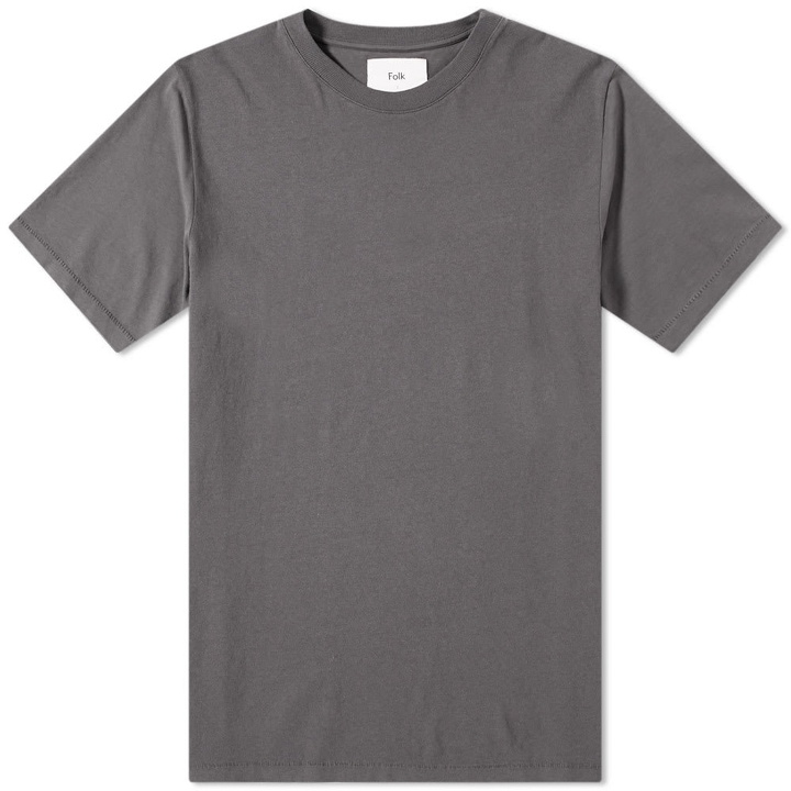 Photo: Folk Subtle Contrast Sleeve Tee