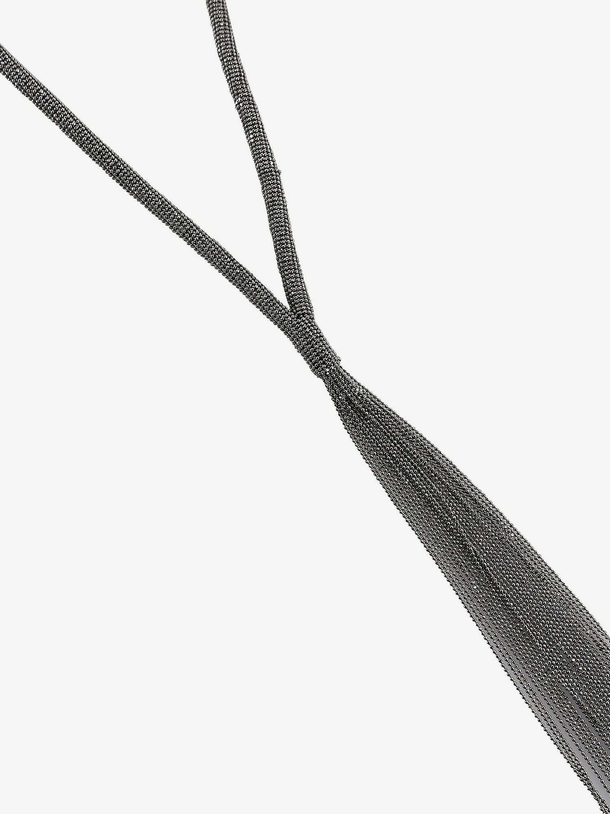 ネックレス・ペンダント BRUNELLO CUCINELLI FW24 Tie necklace (MCOW9G221 C736) Brunello Cucinelli Monili Tie Necklace | Sendegaro