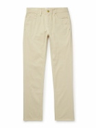 Sid Mashburn - Slim-Fit Straight-Leg Garment-Dyed Cotton-Corduroy Trousers - Neutrals