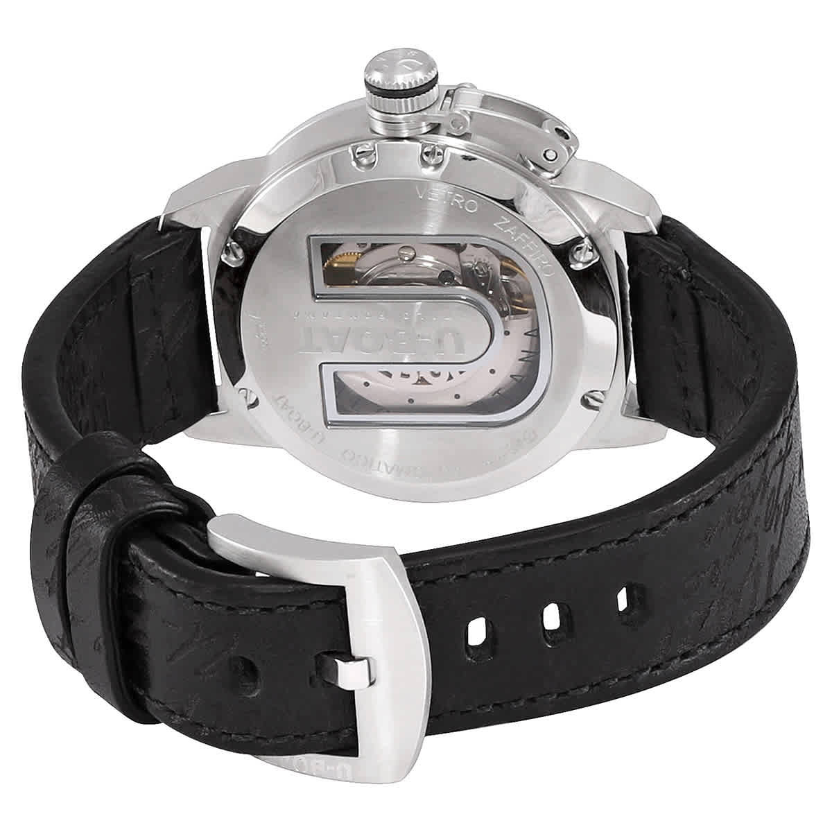 U-Boat Lefty Classico Automatic Black Dial Mens Watch 8890
