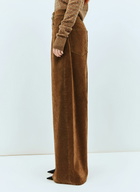 Sportmax Flocked Denim Pants