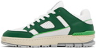 Axel Arigato Green & White Area Lo Sneakers