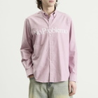 No Problemo Men's Logo Oxford Shirt in Red