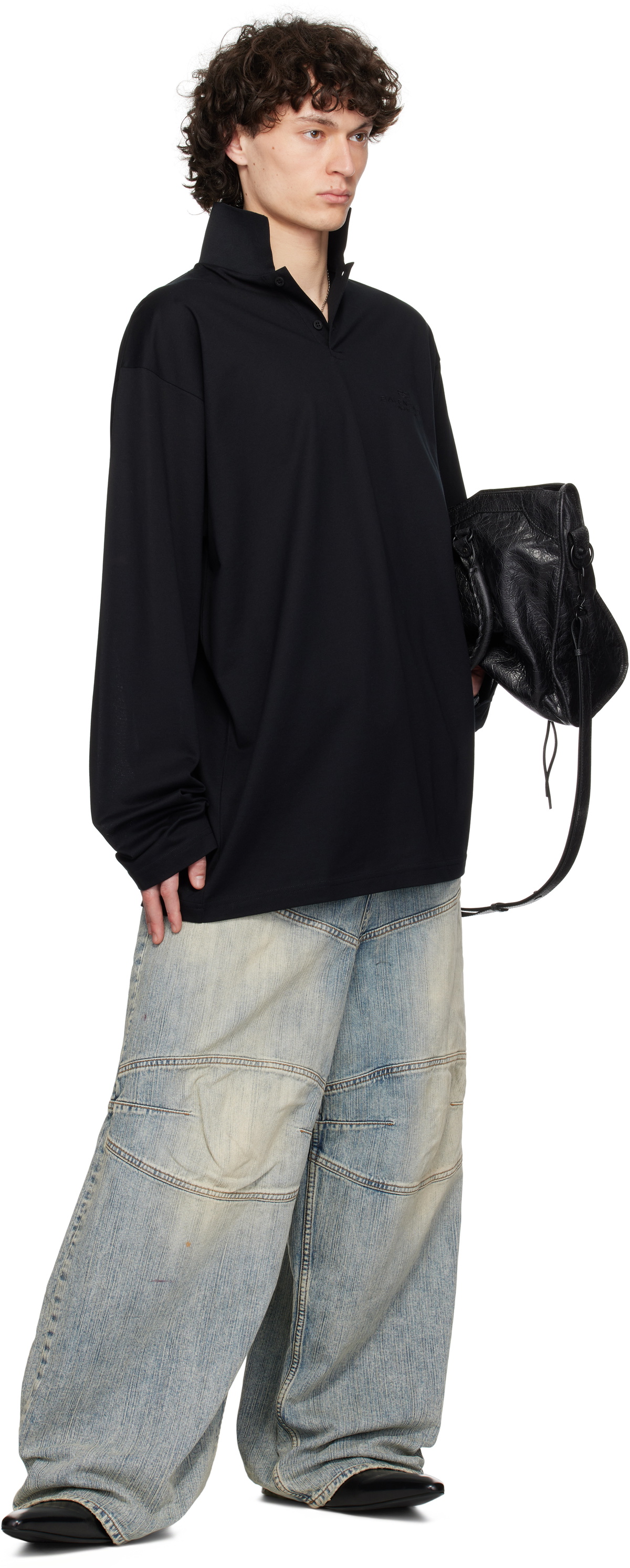 Balenciaga Black 'Le City' Large Bag