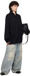 Balenciaga Black 'Le City' Large Bag