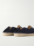 Castañer - Collapsible-Heel Suede Espadrilles - Blue