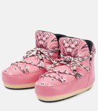 Alanui - Full Moon bandana-print boots