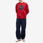 By Parra Men's The Great Goose Sweatshirt in Beet Red