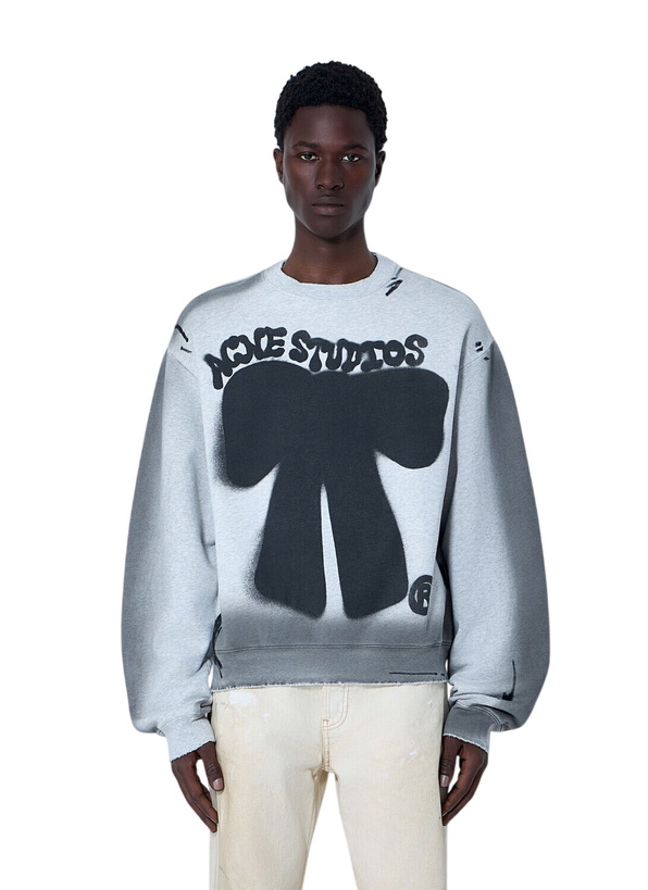 Photo: Acne Studios Sprayed Logo Sweatshirt